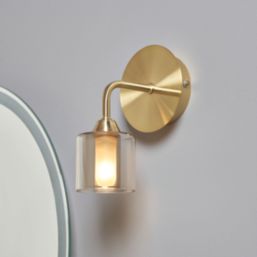 Spa Patras Wall Light Satin Brass