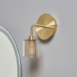 Spa Patras Wall Light Satin Brass