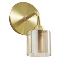Spa Patras Wall Light Satin Brass