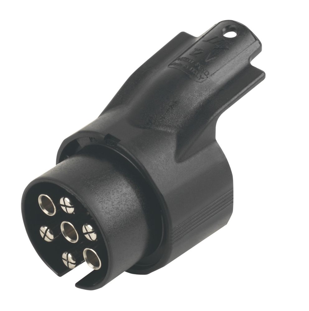 7-Pin to 13-Pin Socket Adapter for Caravan Trailer