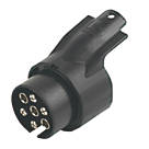 Maypole MP600 7 to 13-Pin Vehicle to Trailer Adaptor 12V
