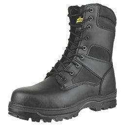 Amblers FS009C Metal Free   Safety Boots Black Size 14