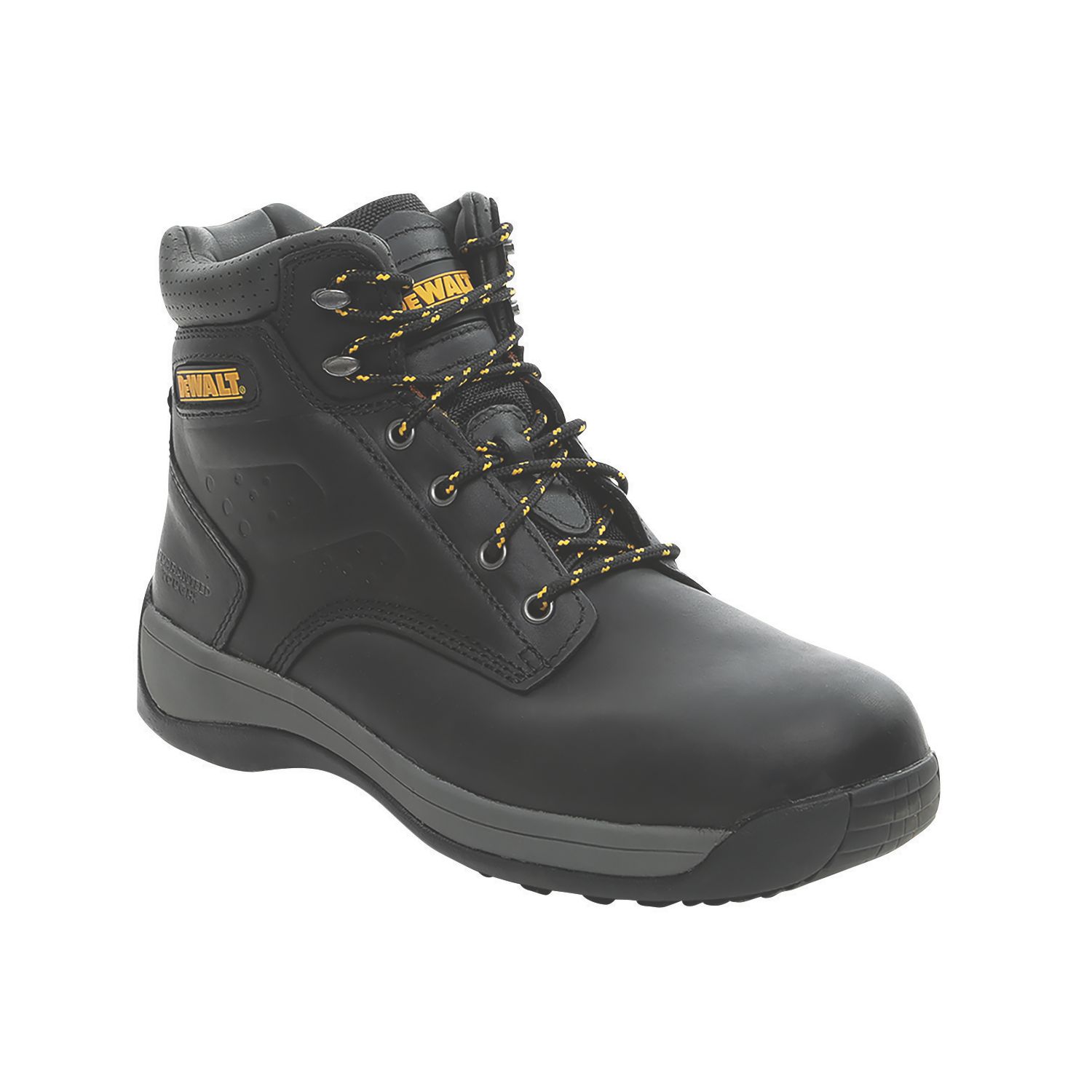 DEWALT Bolster Size 8 Black Steel Toe Cap Safety Boots (4897J)