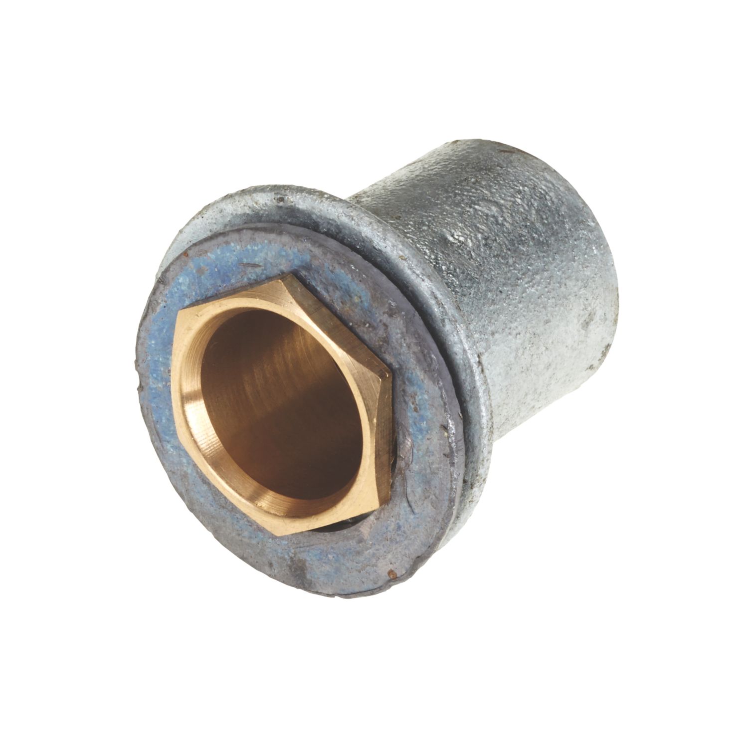 Deta Flanged Conduit Couplers 20mm Silver 10 Pack (4899J)