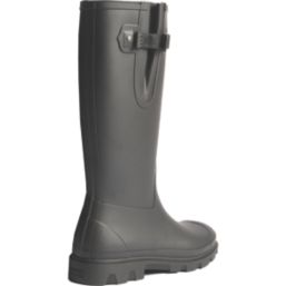 Hunter Field Downpour Adjustable  Size 8  Black Non Safety Wellies