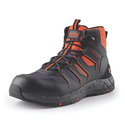 Scruffs  Metal Free   Safety Boots Black / Orange Size 7