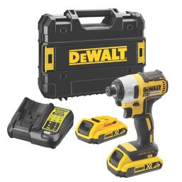 DeWalt DCF787D2T-SFGB 18V 2 x 2.0Ah Li-Ion XR Brushless Cordless Impact Driver