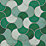 Wilsonart  Emerald Scallop Mid-Rise Splashback 3050mm x 600mm x 4mm