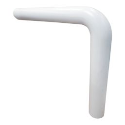 Flomasta White 50mm Flush Pipe 390mm x 332mm