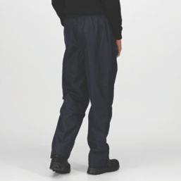 Regatta Linton Waterproof  Work Trousers Navy Small 31" W 32" L