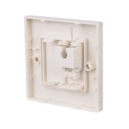 Labgear  1-Gang RJ45 Ethernet Socket White with Colour-Matched Inserts