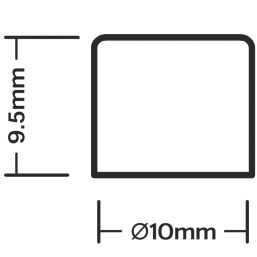 Flomasta  Copper End Feed Cap 10mm
