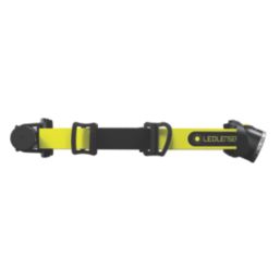 LEDlenser iH8R Rechargeable LED Head Torch Black/Yellow 600lm