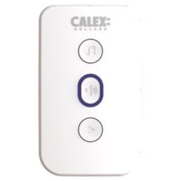 Calex  Wireless Smart Video Doorbell Black/White