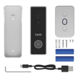 Calex  Wireless Smart Video Doorbell Black/White