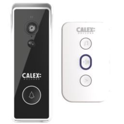 Calex  Wireless Smart Video Doorbell Black/White