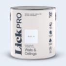 LickPro  2.5Ltr Blue 14 Vinyl Matt Emulsion  Paint