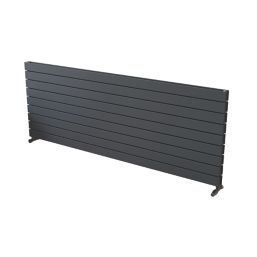 Ximax Oceanus 670mm x 1800mm 6502BTU Anthracite Horizontal Designer Radiator