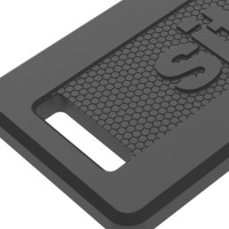 Site  Cushioned Knee Protection Safety Kneeling Mat Black