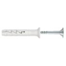 Rawlplug  Nylon Hammer-In Fixings 6ga x 60mm 100 Pack