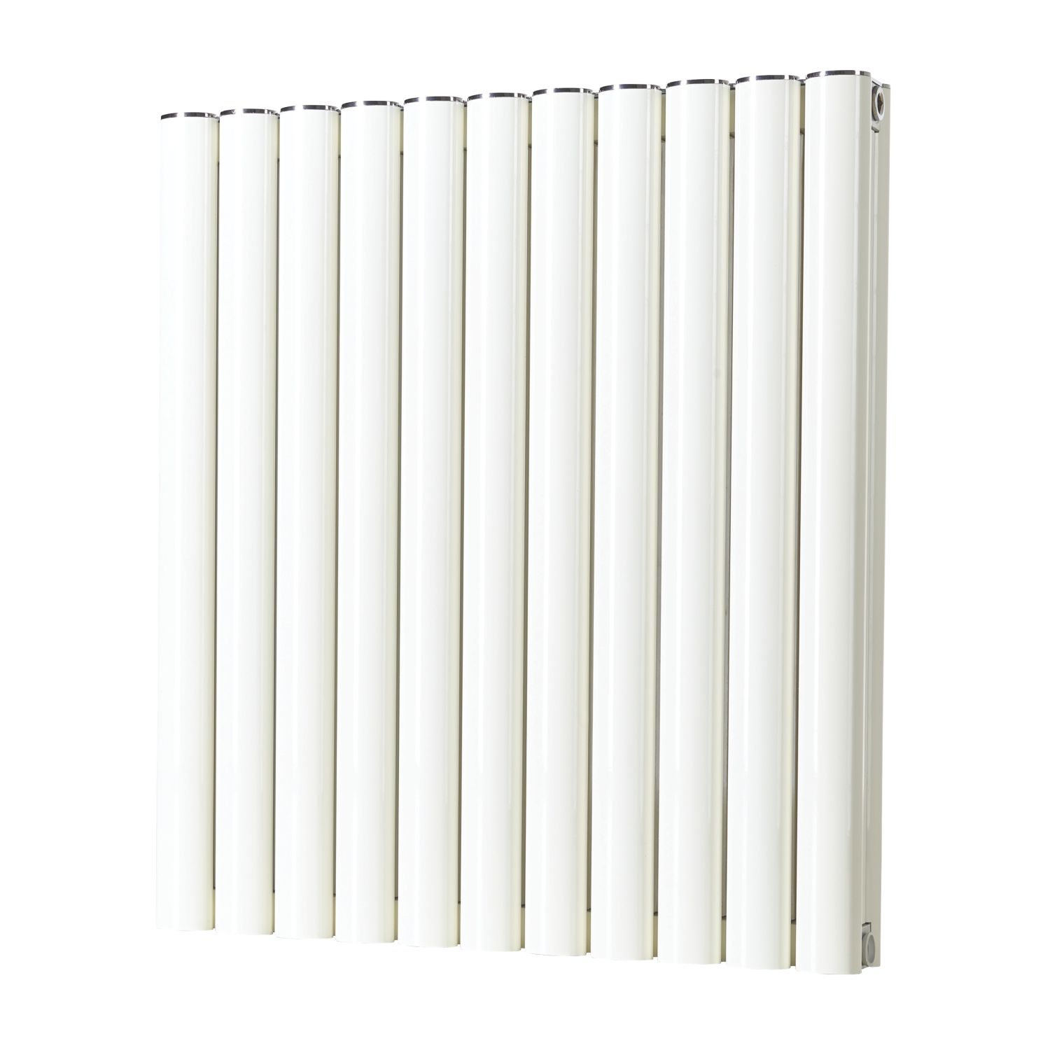 Radiant 600mm x 545mm 2821BTU White Vertical Designer Radiator (4903F)