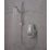 Aqualisa Aquastream  Gravity-Pumped Chrome Thermostatic Power Shower