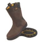 DEWALT Rigger 2 Size 9  Brown  Steel Toe Cap Safety Rigger Boots