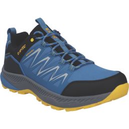 Hi-Tec Stealth Low Size 7  Blue Waterproof  Non Safety Trainers