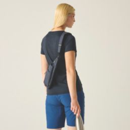 Regatta Fingal Edition Short Sleeve Womens T-Shirt Navy Size 8