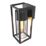 Refurb Calex Genoa Outdoor Wall Light Black