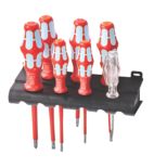 Wera 100 iS/7 VDE Set 2 Kraftform Insulated Screwdriver Set 7 Piece 05136022001