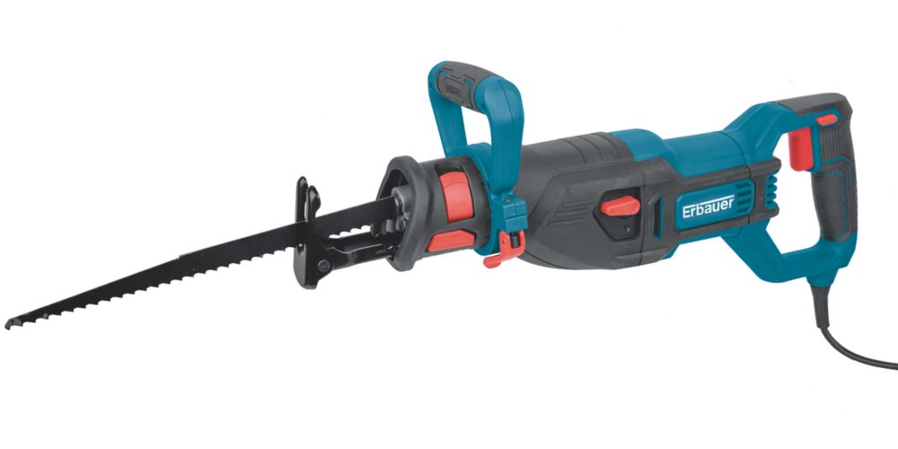 Erbauer ERS1100 1100W Electric Reciprocating Saw 110V Screwfix