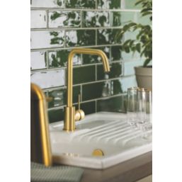 Streame by Abode Vigour Quad Single Lever Mixer Brushed Brass