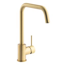 Streame by Abode Vigour Quad Single Lever Mixer Brushed Brass