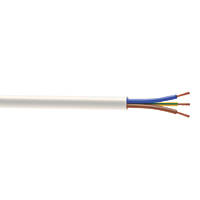 Time 3093Y White 3-Core 2.5mm² Flexible Cable 25m Drum