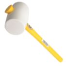 Thor THO61957WFG White Rubber Mallet 3 1/4lb (1.45kg)