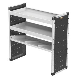 Van Guard  Universal Trade Van Racking Unit (2 Straight & 1 Angled Shelves) 1000mm x 381mm x 1009mm