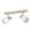 Eglo Corato 2-Light Ceiling Light Sandy/White