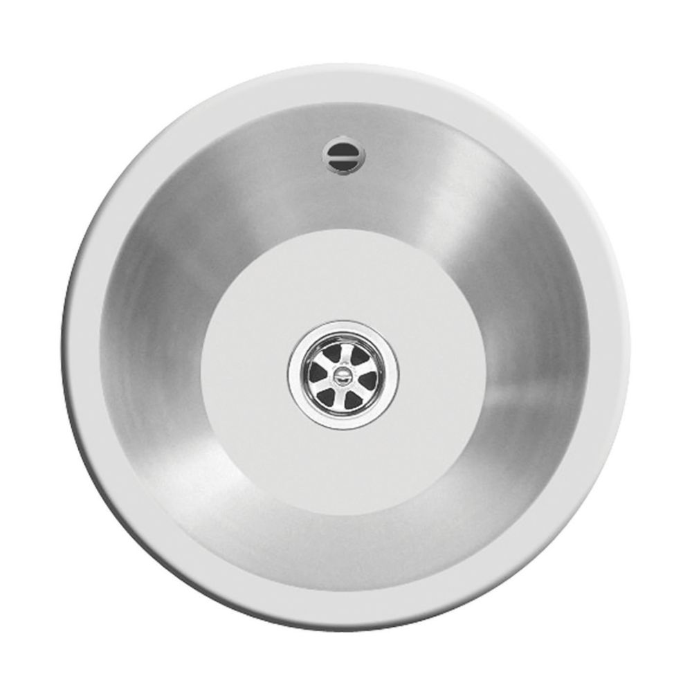Swirl Royal Mini 1 Bowl Stainless Steel Kitchen Sink 335mm x 355mm