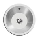 Swirl Royal Mini 1 Bowl Stainless Steel Kitchen Sink 335mm x 355mm