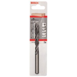 Bosch  Straight Shank Double-Flute Brad Point Wood Drill Bit 9mm x 115mm