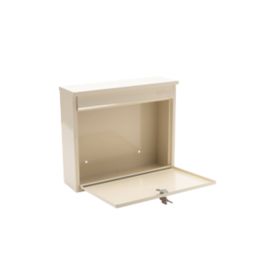 Burg-Wachter Elegance Post Box Cream Powder-Coated