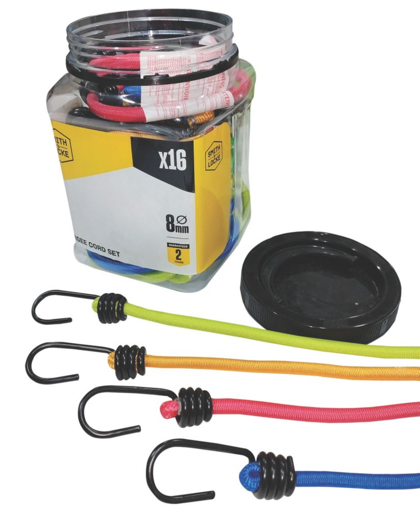 16 pc tie down deals & bungee set