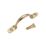 Carlisle Brass Sash Pull Handle Polished Brass 101.5mm x 12mm