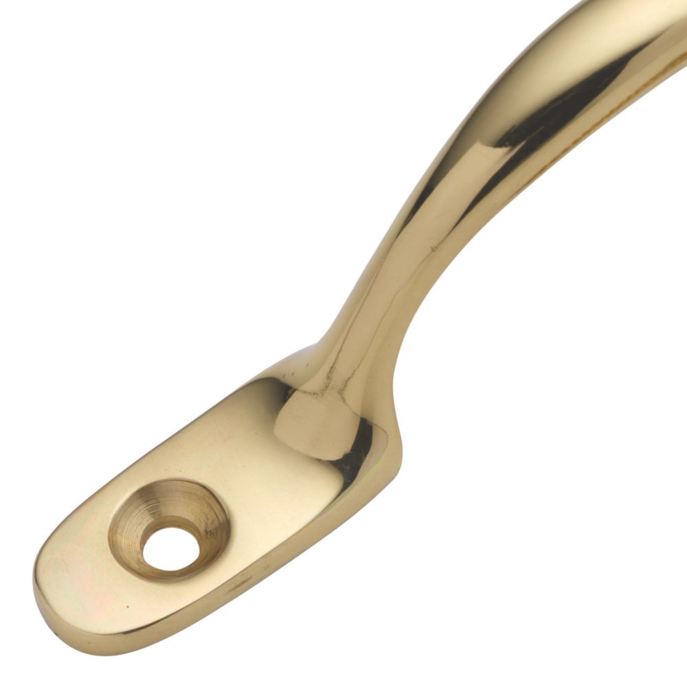 Carlisle Brass AA26 Gancio Singolo In Ottone Lucido 46x19 Mm - Stile Vittoriano Per Accappatoi, Bagno E Camera