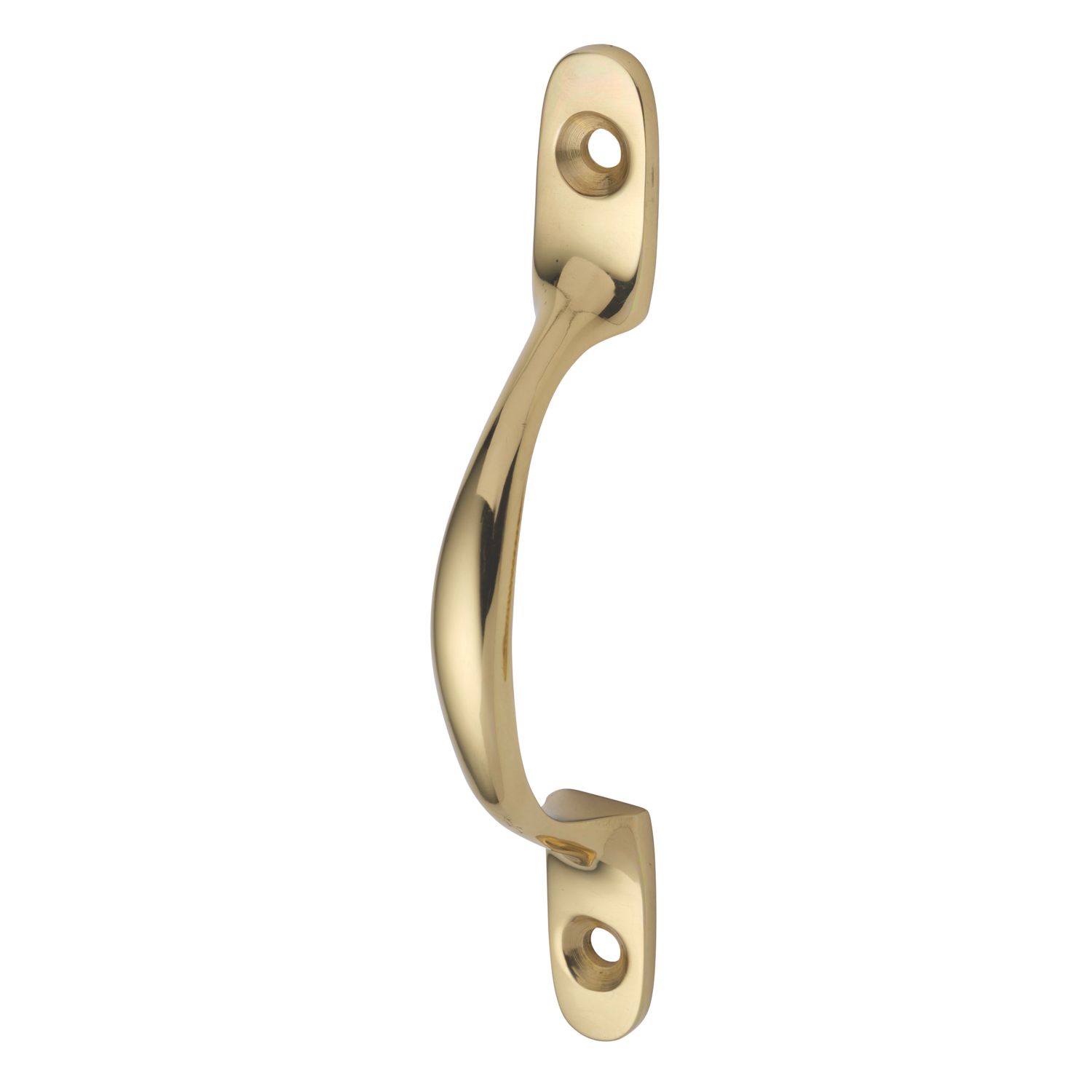 Carlisle Brass Sash Pull Handle Polished Brass 101.5mm x 12mm (4910P)