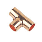 Flomasta  Copper End Feed Equal Tee 8mm