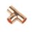 Flomasta  Copper End Feed Equal Tee 8mm