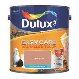 Dulux EasyCare Washable & Tough 2.5Ltr Copper Blush Matt Emulsion  Paint