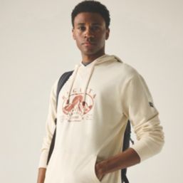 Regatta Cline  Hooded Sweatshirt White Stone / Brick 2X Large 54.3" Chest
